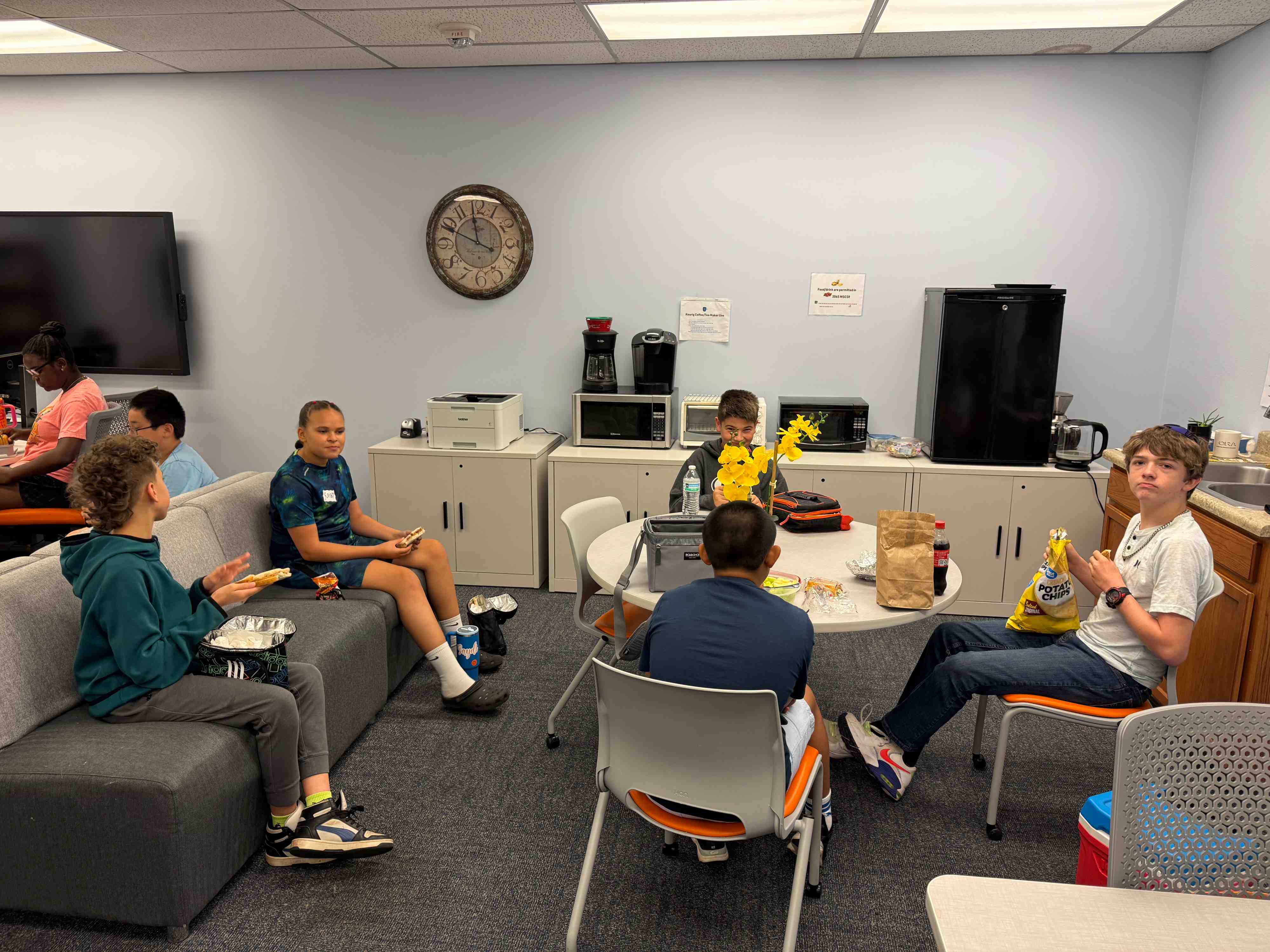 Lunch at the CS Dept