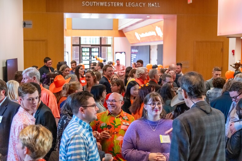 Keeping the good time rolling at the Rock The Orange Geology Banquet. Keeping the good time rolling at the Rock The Orange Geology Banquet.