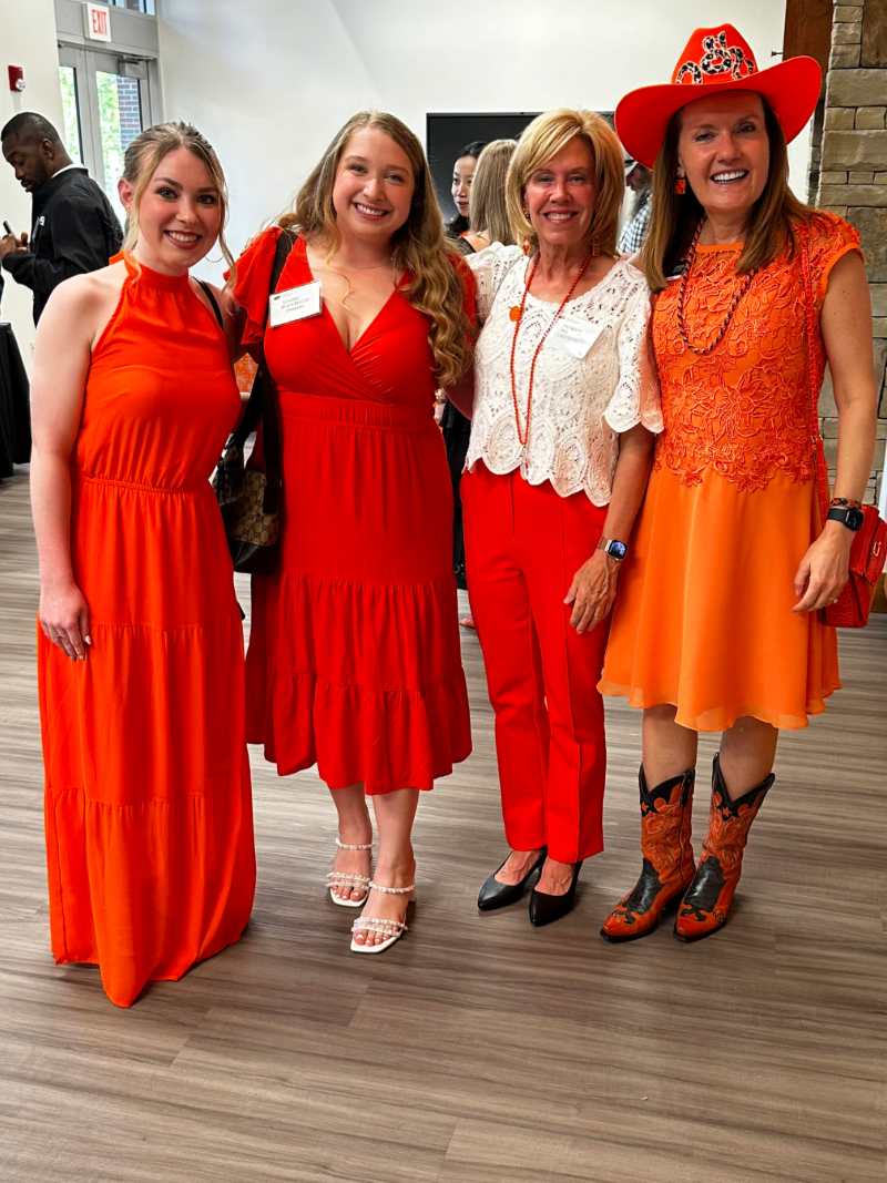 Megan Garrett, Izabelle Buentello, Patty Walker and Camelia Knapp pose for a group photo. Megan Garrett, Izabelle Buentello, Patty Walker and Camelia Knapp pose for a group photo.