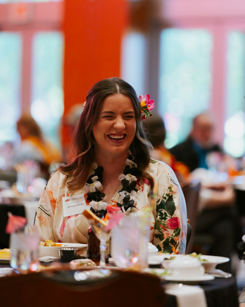 Jerryca Kirby laughing with husband Blake Kirby Jerryca Kirby laughing with husband Blake Kirby.