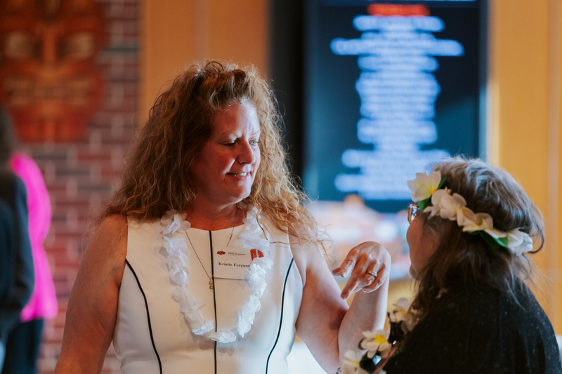 Kristie Ferguson and Sandy Earls hanging out. Kristie Ferguson and Sandy Earls hanging out.