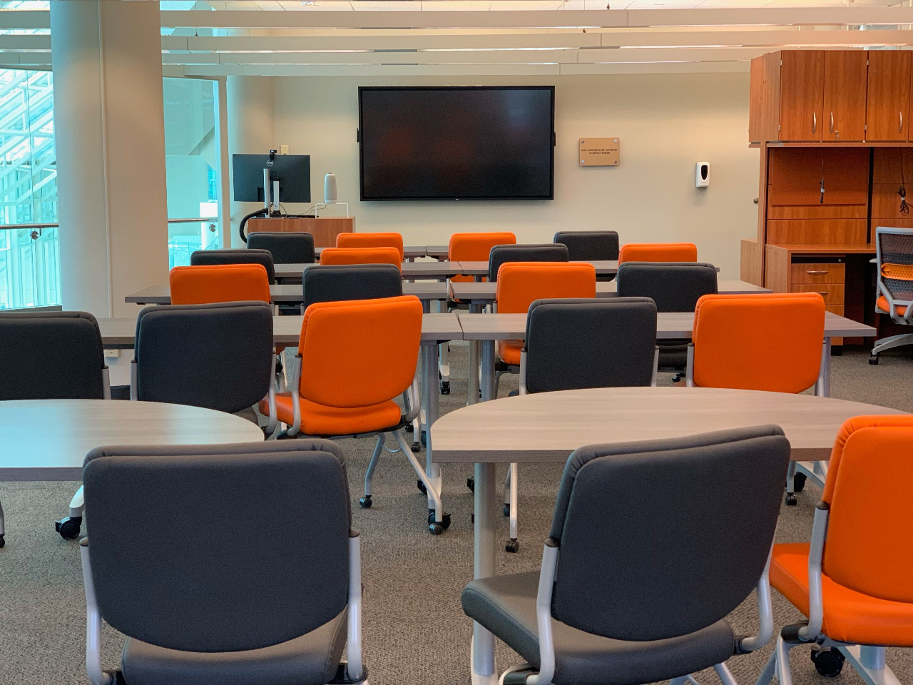 Back view of synergy room Back view of synergy room