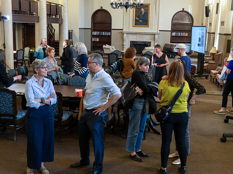 Meet and Greet after Louise Siddons' Presentation