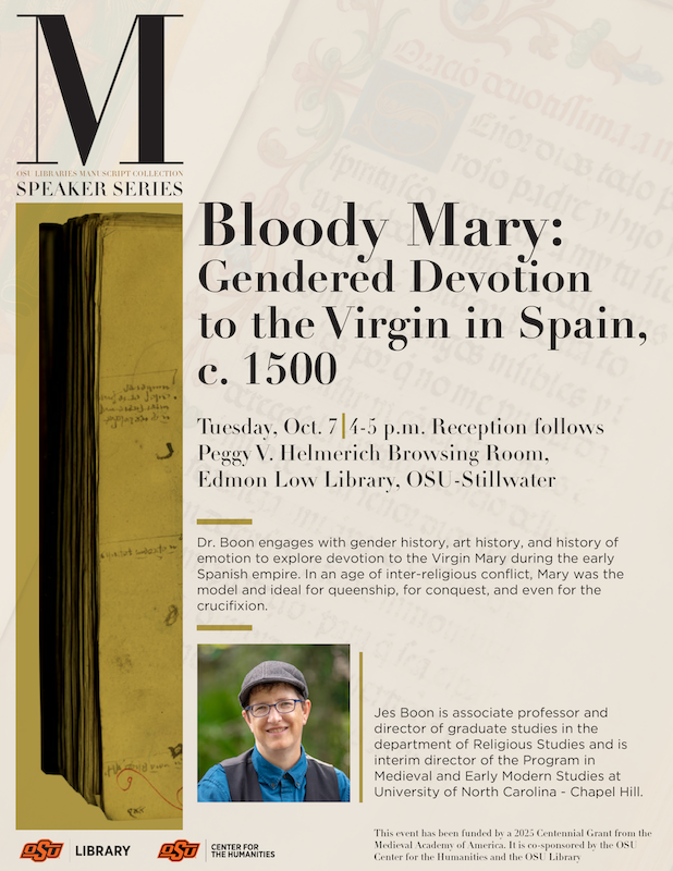 Jes Boon speaking event poster Poster for Jes Boon event