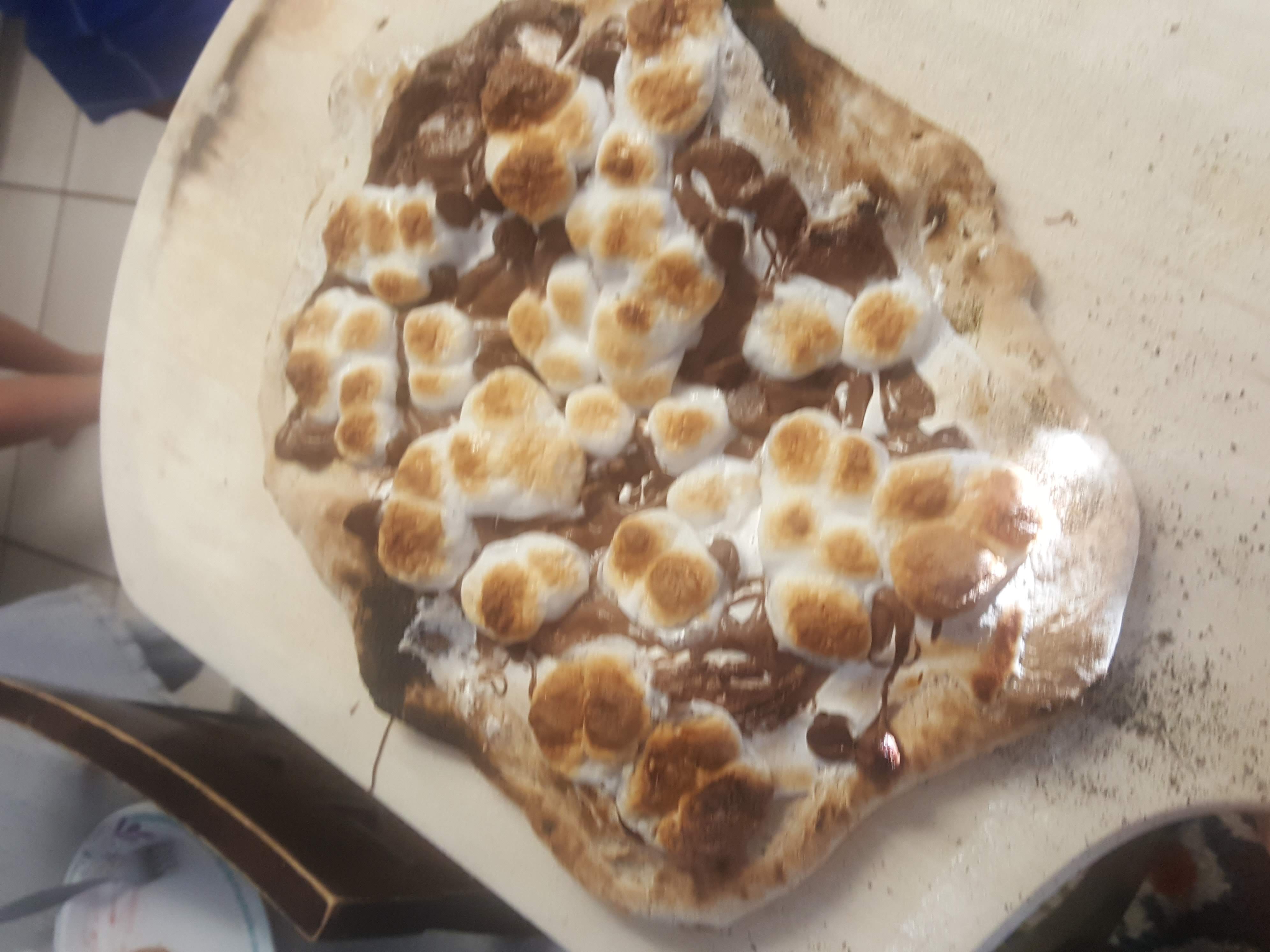 s'mores pizza