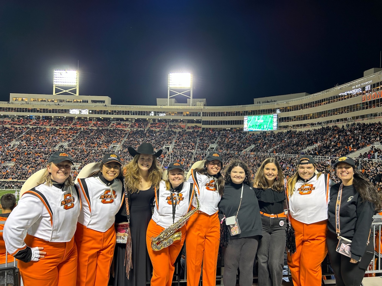 SAI at football game