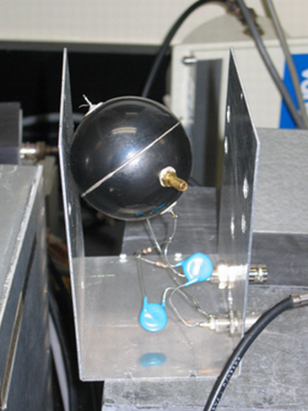 Acrylic chamber of constant gas flow version of STEPC