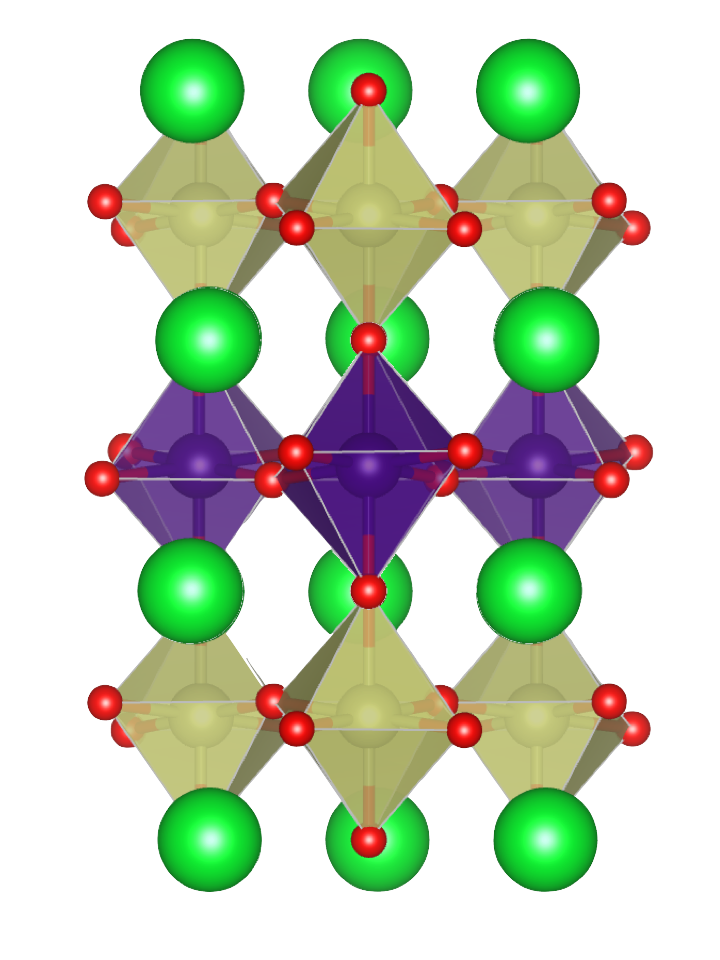 superlattice structure with SrTiO3 layers