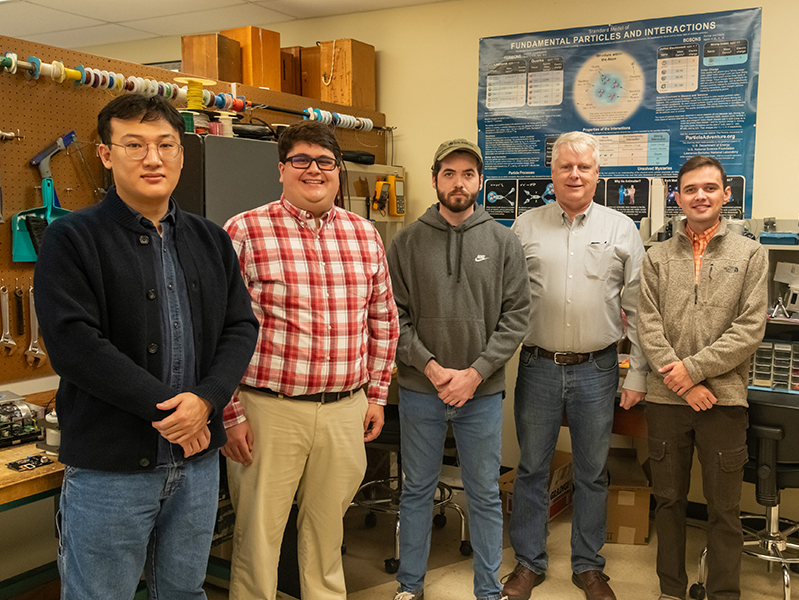 Eric Benton and NASA Research Team