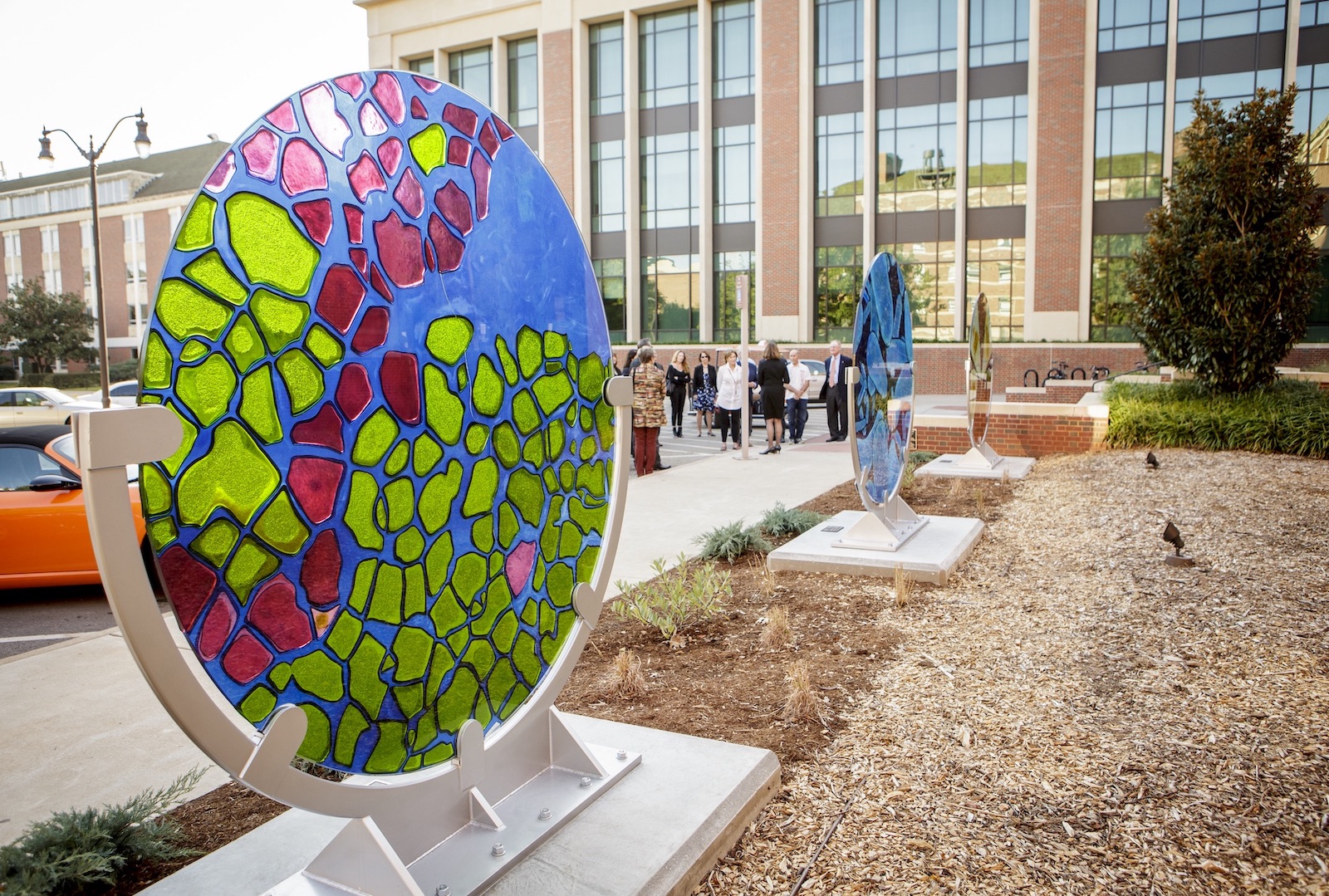 science themed art display