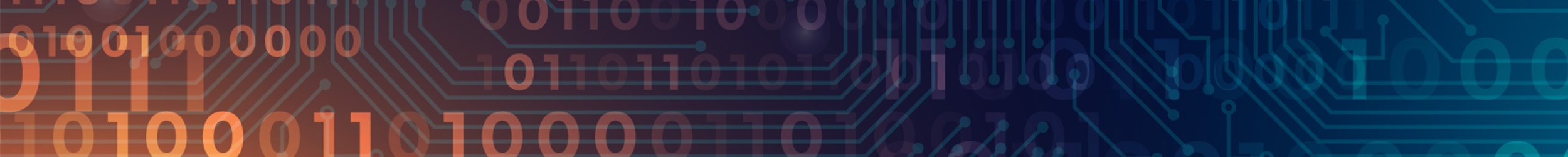 Binary code pattern of 0s and 1s representing computer data.